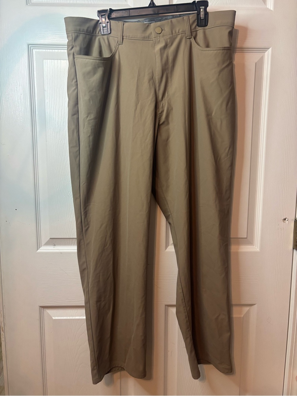 Men's Stretch Khaki - Versatile Everyday Pants 38x30